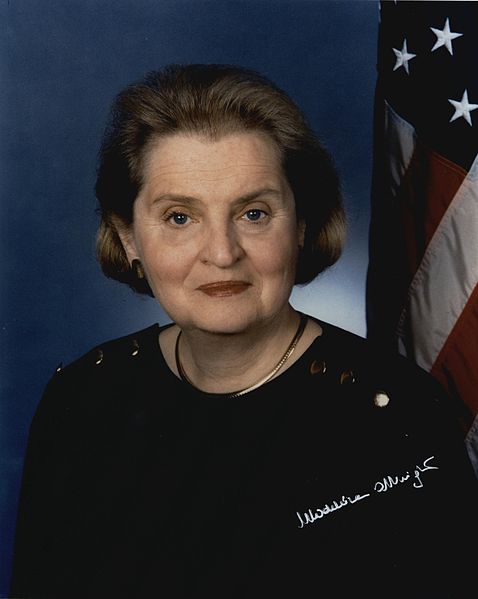 Secretary of State Madeleine Albright
