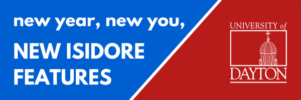 New Year, New You, New Isidore Features